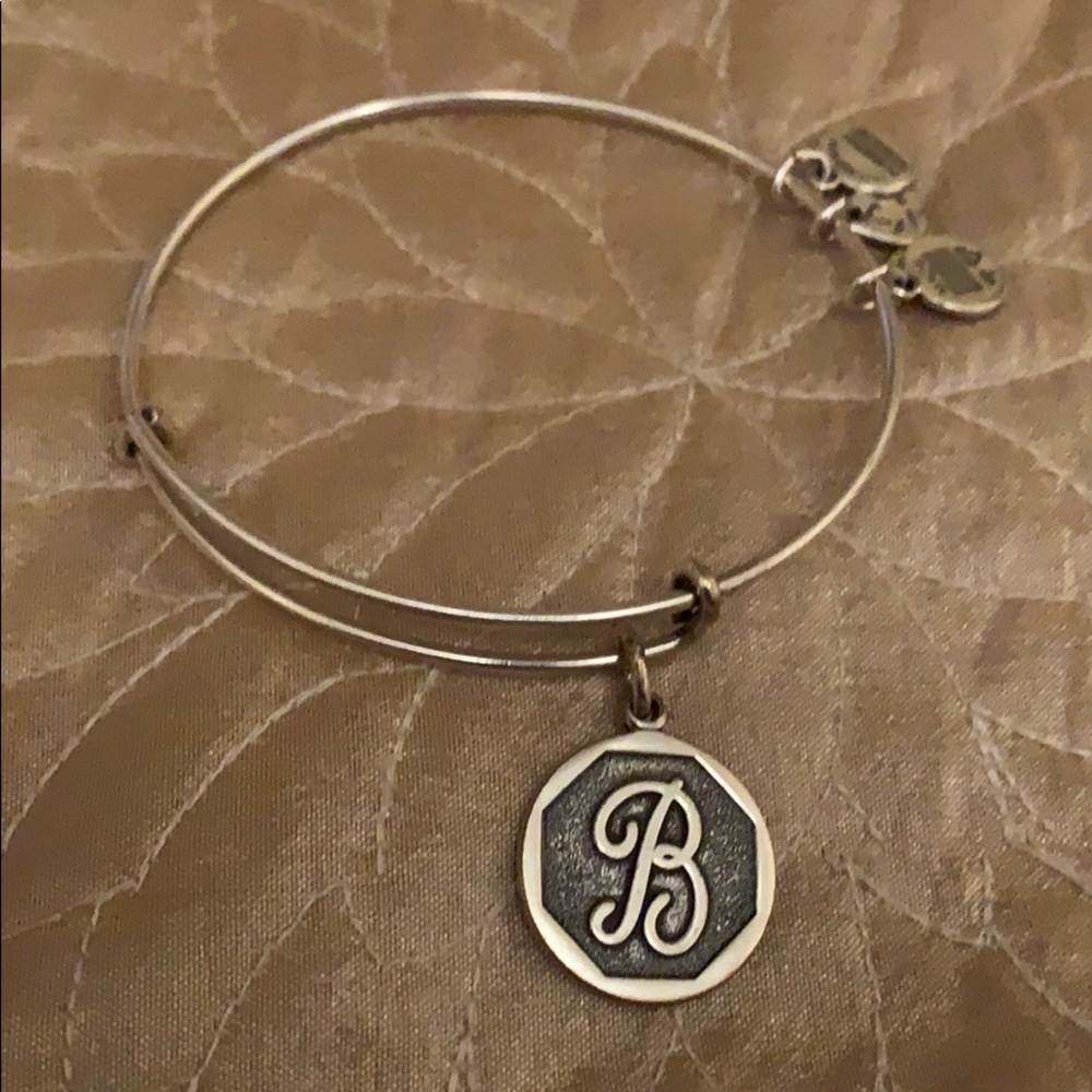Alex and Ani B Initial Bangle
